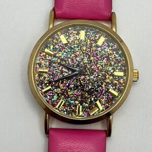 Gold pink watch